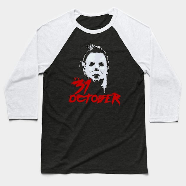 it's 31 october Baseball T-Shirt by PanosStamo